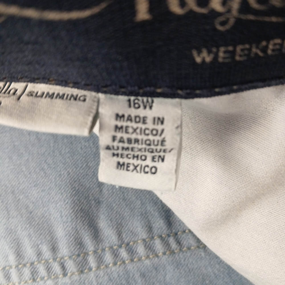 Rafaella Light Blue Women's Jeggings - Picture 4 of 4